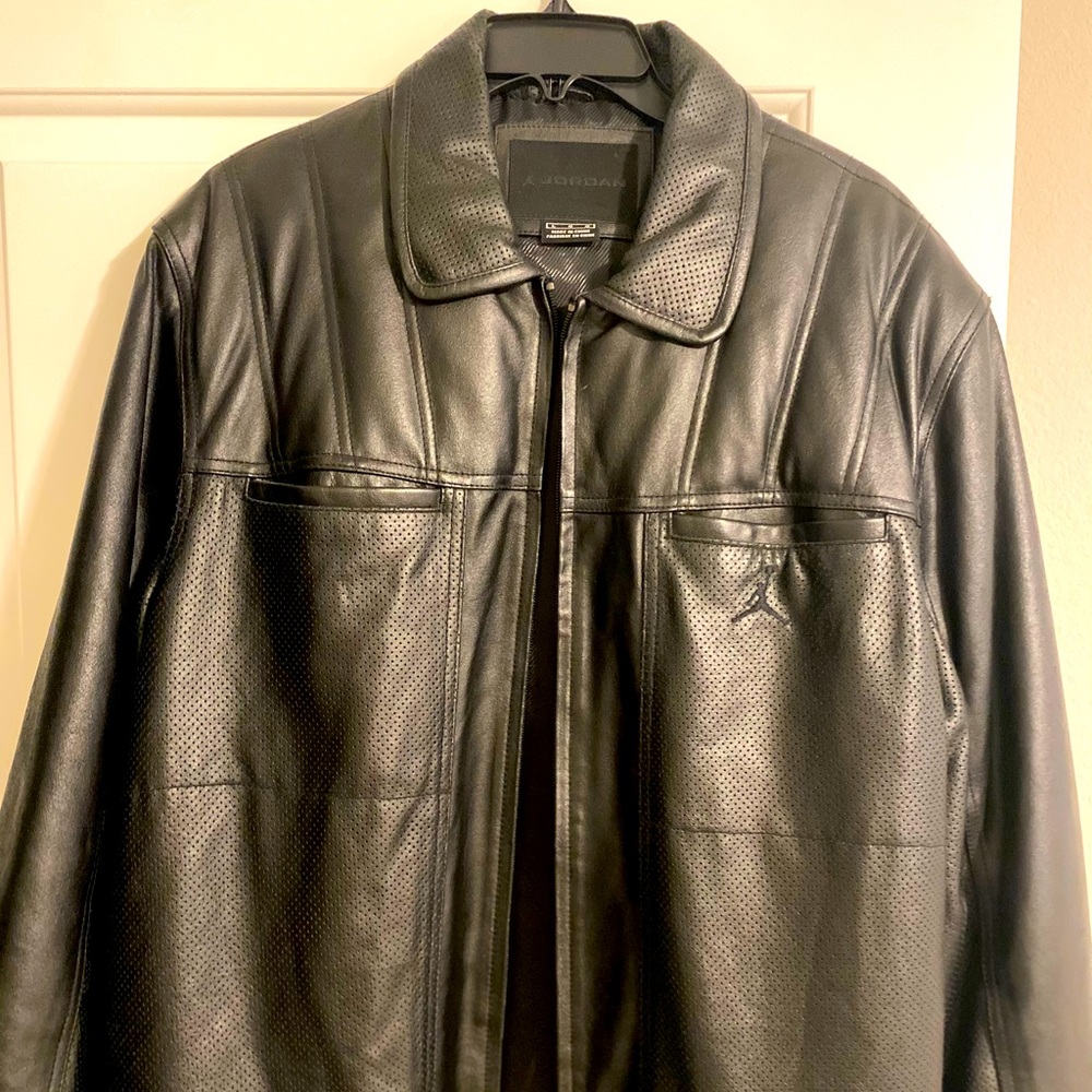Vintage Michael Jordan Leather jacket.